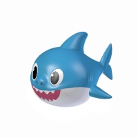 Figure de décoration pour gâteau Daddy Shark de 8 cm - 1 unité