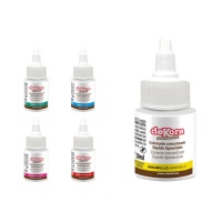 Colorant liquide liposoluble Azofree de couleurs de 30 ml - Dekora