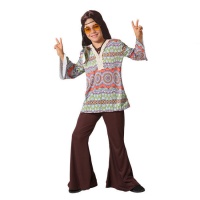 Costume de hippie imprimé pour enfant