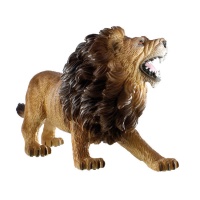 Figurine de lion pour gâteau de 12,5 x 6,5 cm - 1 unité