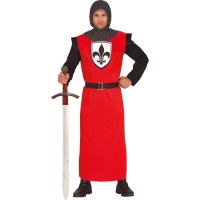 Costume médiéval fleur de lys pour homme