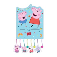 Piñata de Peppa Pig de 20 x 30 cm