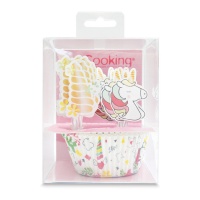 Kit pour cupcakes de capsules et picks de Licorne - Scrapcooking - 24 unités