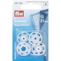 Boutons pression en plastique de 2,1 cm - Prym - 3 unités