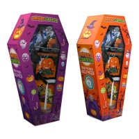 Cercueil avec friandises d'Halloween de 82 g - 1 unité