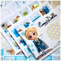 Ensemble de didacticiel pour figurines en sucre de princesse des glaces - Silvia Mancini