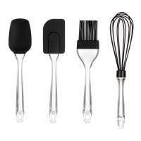 Set d'ustensiles de cuisine en silicone - 4 pièces