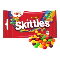 Bonbon à mâcher avec enrobage de sucre saveur fruits - Skittles Fruits - 38 grammes