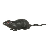 Souris noire de 18 cm