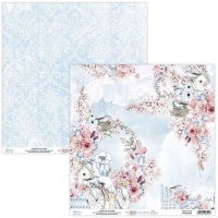 Papier de scrapbooking Elodie printemps - Mintay papers - 1 feuille