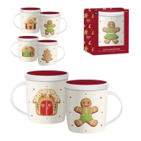 Tasse de 350 ml Sweet Christmas avec filtre pour thé - 1 unité