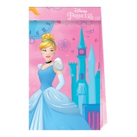 Sacs en papier des princesses Disney Cendrillon et Raiponce - 4 unités