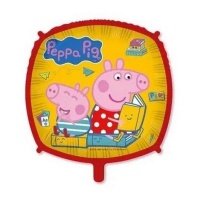 Ballon carré Peppa Pig de 46 cm - Conver Party