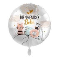 Ballon de Bienvenue bébé de 43 cm - Premioloon