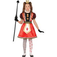 Costume de reine des losanges pour fille