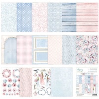 Elodie kit de papiers assortis pour scrapbooking - Mintay - 24 feuilles