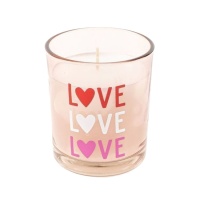 Bougie parfumée de 8 cm de Love - DCasa