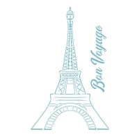 Gabarit Stencil Tour Eiffel de 20 x 28,5 cm - Artis decor - 1 unité