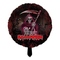 Ballon de Joyeux Halloween avec la Faucheuse de 45 cm - Party love