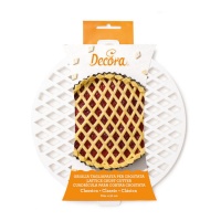 Coupe-crostata losanges en plastique de 30 cm - Decora