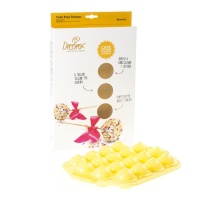 Moule pour cake pops en silicone - Decora - 18 cavités