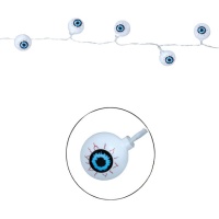 Guirlande d'yeux injectés de sang avec 10 LED de 1,30 m