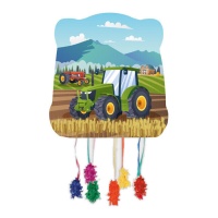 Piñata de Tracteur de 28 x 33 cm