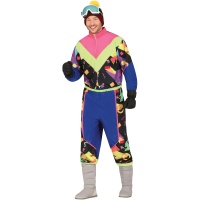 Costume de skieur avec design pour homme