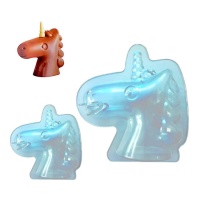 Moule en 3D de licorne en polycarbonate - Pastkolor - 2 unités