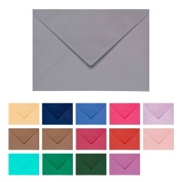 Enveloppes de couleur doublées de 22,9 x 16,2 cm - 1 unité