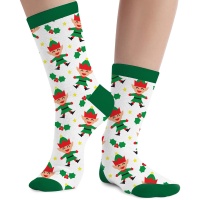 Chaussettes d'elfes de Noël - 1 paire