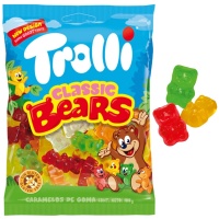 Sachet d'oursons assortis - Trolli Classic Bears - 100 grammes