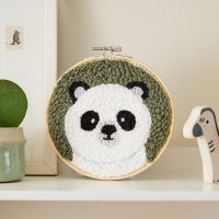 Kit de punch needle avec boîte cadeau - Panda - DMC