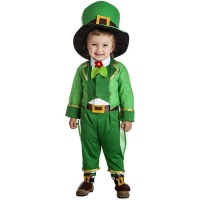 Déguisement de lutin vert irlandais pour enfant