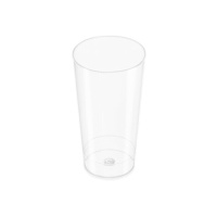 Verres en plastique transparent catavino de 100 ml - 10 unités