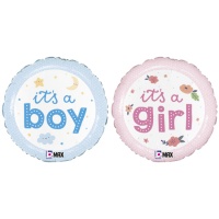 Ballon rond de Baby Shower de 46 cm - Grabo