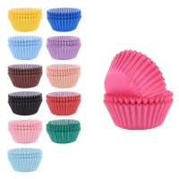 Coupelles colorées pour cupcakes - PME - 60 unités