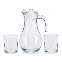 Carafe de 1,8 L avec 4 verres de 400 ml