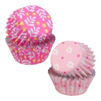 Capsules pour mini cupcakes de fleurs de Pâques - PME - 60 unités