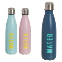 Bouteille de 500 ml Water en 3 couleurs - 1 unité