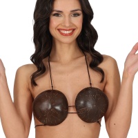 Soutien-gorge en noix de coco