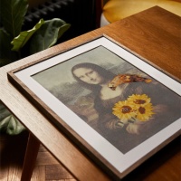 Kit de broderie - Mona Lisa et Les Tournesols - DMC